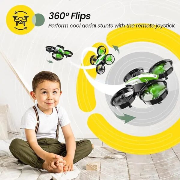 Holy Stone HS210 Mini Drone RC Nano Quadcopter Best Drone for Kids and Beginners RC Helicopter Plane with Auto Hovering, 3D Flip, Headless Mode and Extra Batteries Toys for Boys and Girls Cheap - Image 2