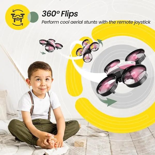 Holy Stone HS210 Mini Drone RC Nano Quadcopter Best Drone for Kids and Beginners RC Helicopter Plane with Auto Hovering, 3D Flip, Headless Mode and Extra Batteries Toys for Boys and Girls Cheap - Image 4